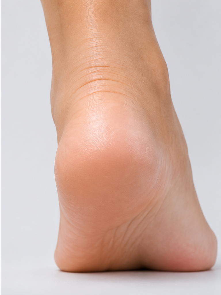 Smoother heel after seven days